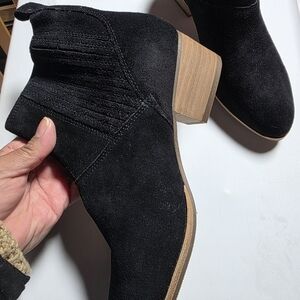 Hush Puppies Black Ankle Booties
